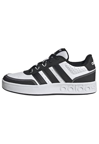 Image of adidas Unisex Kids BREAKBASE Shoes Junior, FTWR White/core Black/FTWR White, 4 UK