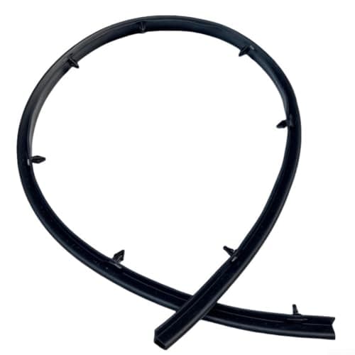 Image of Front Hood Rear Seal For Mitsubishi Lancer CJ 2007 2012 OEM 5902A096 ABS Rubber Weatherstrip Gasket Replacement Direct Fit Easy Install Car Accessory