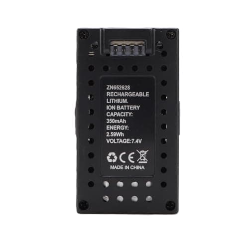 Image of POENVFPO RC Helicopter Battery, 7.4V 350mAh Replacement Battery for RC ERA C138 C138Pro, with Multiple Safeguards and Compact Size 4x2.5x2.8cm (1pc)