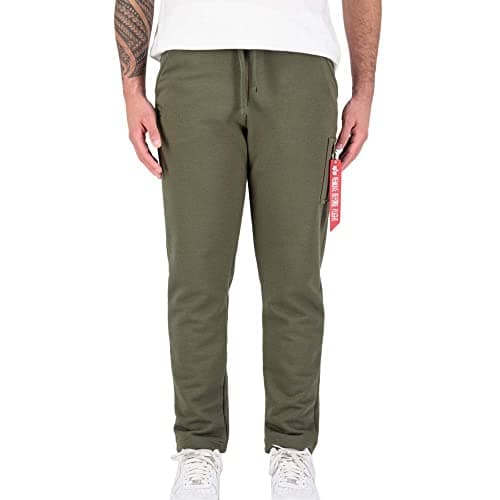 Image of Alpha Industries X-fit Jogger S Leg Sweatpants for Men Dark Green