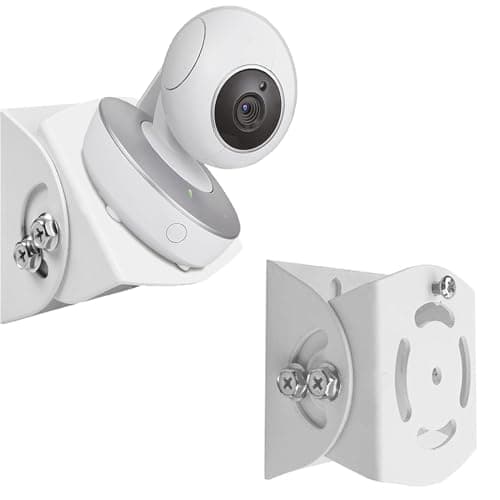 Image of WiTi Adjustable Angle Wall Mount for Arlo Baby Monitor, Motorola Baby Monitor and Most Universal Monitors Camera, Aluminum Alloy Material