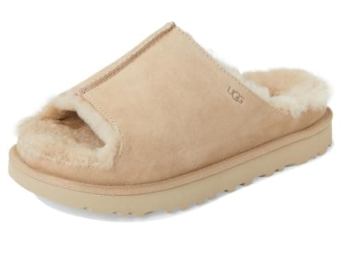 Image of UGG Greenport Women's Slide Slippers, Sand, 7 UK