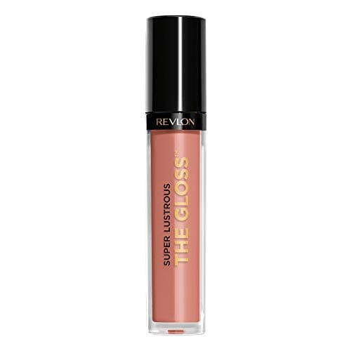 Image of Revlon Super Lustrous Lip Gloss, High Impact Lipcolor with Moisturizing Creamy Formula, Infused with Agave, Moringa Oil, & Cupuacu Butter, Super Natural (215)