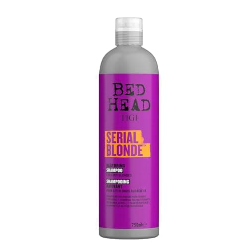 Image of TIGI Bed Head Serial Blonde Restoring Shampoo 750ml/25.36oz (Silver Bottle)