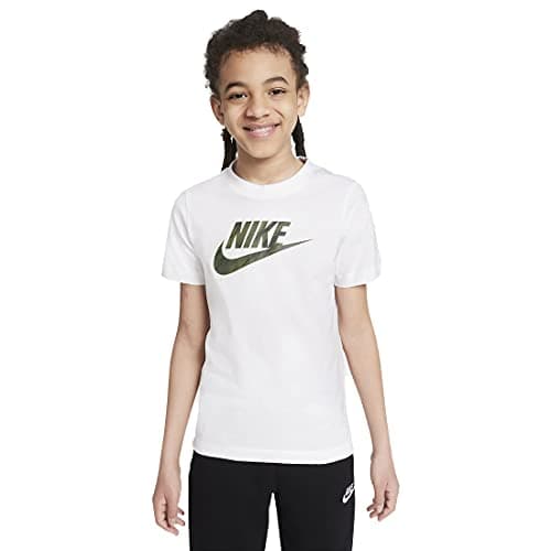Image of Nike DJ6618 B NSW TEE CAMO FUTURA T-shirt boys white L