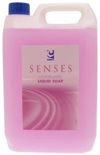 Image of Cleenol 072732X5 Senses Pink Unperfumed Liquid Soap 5 L