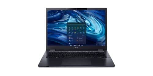 Image of acer TravelMate P4 P414-41 TMP414-41-R854 14" Notebook - WUXGA - 1920 x 1200 - AMD Ryzen 5 PRO 6650U Hexa-core (6 Core) 2.90 GHz - 16 GB Total RAM - 512 GB SSD - Slate Blue