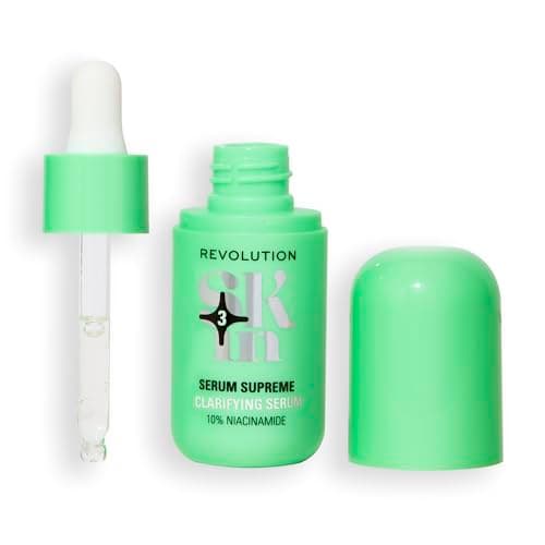 Image of Revolution Skin, 10% Niacinamide Clarifying Face Serum, Hydrates & Smoothes Skin, Vegan & Cruelty-Free, 30ml
