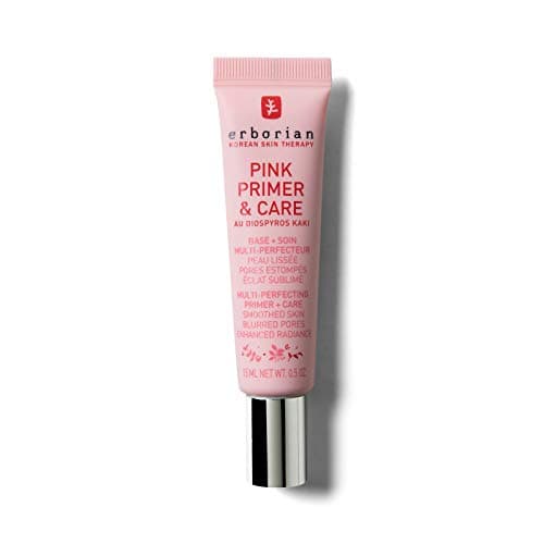 Image of Erborian - Pink Primer & Care - 2-in-1 Radiant and Hydrating Smoothing Makeup Base - Helps Makeup Last and Apply - Korean Skincare - 15 ml
