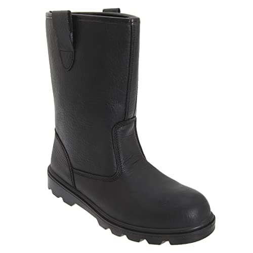Image of Grafters M021A Mens Rigger Safety Boots Black