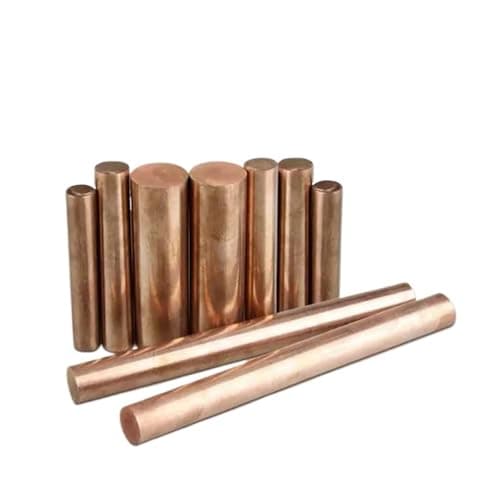 Image of Phosphor Bronze Bar Diam 1-35mm Tin-phosphor Bronze Rod Phosphorous Copper Rod For Industrial Parts 100/500MM(4X500MM)