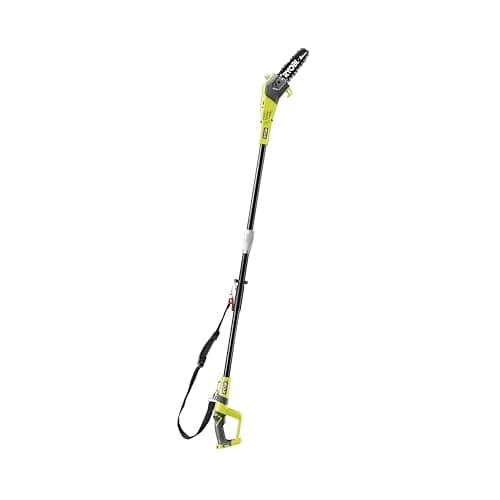 Image of RYOBI OPP1820 ONE+ 18V Cordless Pole Pruner, Yellow, 20 cm Bar (Body only)