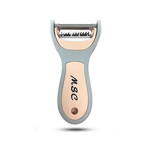 Image of MSC - 2 in 1 Potato y Peeler and Julienne Strip Peeler, Sharp Stainless Steel Rotary Blade and Non-Slip Handle, Design 2in1potpl