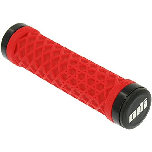 Image of Odi Vans Grip with Lock-On Clamps, Bright Red/Black