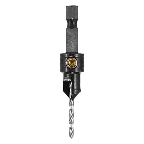 Image of Trend Snappy 9.5mm Adjustable Countersink with 2.5mm HSS Drill for Precision Woodworking, Quick Release System Compatible, SNAP/CS/6