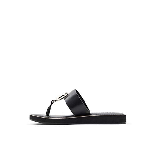 Image of Aldo Women's Tatyx Flat Sandal, Black, 2 UK