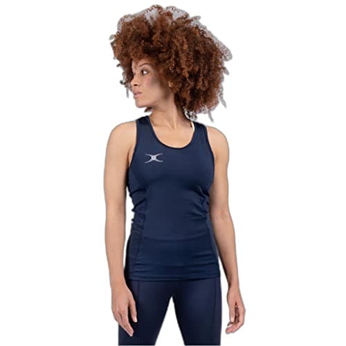 Image of Gilbert Ladies Pro Synergie Netball Vest - Dark Navy (14)