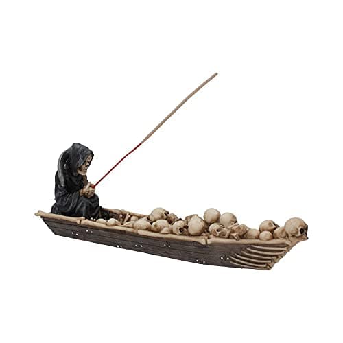 Image of Nemesis Now The Ferryman Incense Burner 12cm White