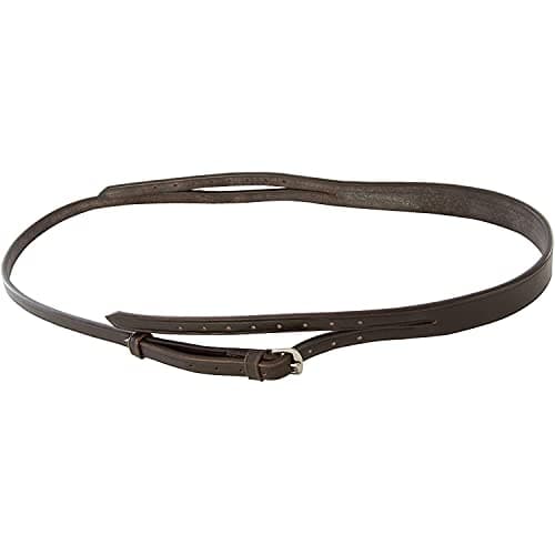 Image of Shires Blenheim Bridle Headpiece-Havana Full 3/4" (18mm)