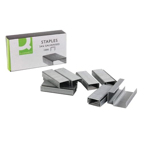 Image of Q-Connect 24/6 Metal Precision Engineered Staples (1000 Pack)