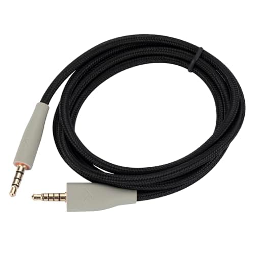 Image of Alphatec MMX100 Replacement Cable, Compatible with Beyerdynamic MMX100 gaming headset, 3.5mm Headsets Aux Cord, 3.9 Ft (1.2 meters), Black