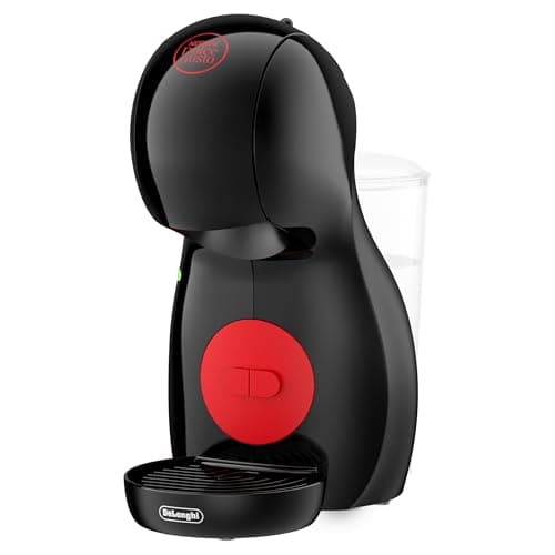 Image of NESCAFÉ Dolce Gusto EDG210.B Pod Coffee Machines Piccolo Coffee XS Manual Coffee Machine black red by De’Longhi Black Coffee Machine