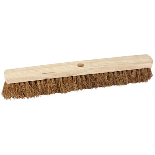 Image of Draper 600mm Gardening Soft Coco Broom Head | Heavy- Duty Garden Clean Hand Tool | Sweeping Brush |Outdoor and Indoor |43774