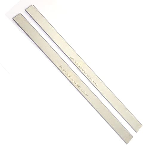 Image of 220 x 25 x 2.5mm Planer Blades for Inca 343.132 Thicknesser HSS Resharpenable Knives 220mm 1 Pair Made by Xcalibur Tooling