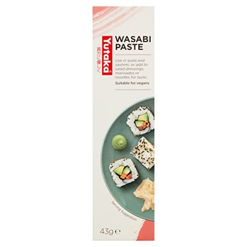 Image of Yutaka Wasabi Paste 43g | Authentic Japanese Horseradish Condiment for Sushi, Sashimi, Noodles & Sauces | Vegan-Friendly | Ready-to-Use Tube