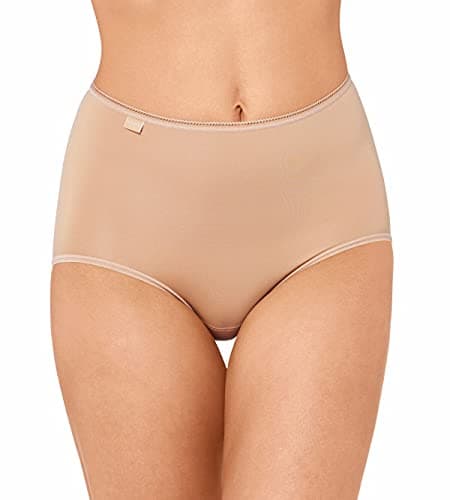 Image of Sloggi Women's 24/7 Cotton Maxi C3p Boxer Briefs, Beige (Brush Sn), 22 UK