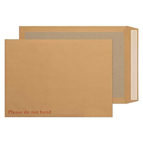 Image of Blake Purely Packaging C3 (A3) 450 x 324 mm Board Back Pocket Peel & Seal Envelopes (4200/50) Manilla - Pack of 50