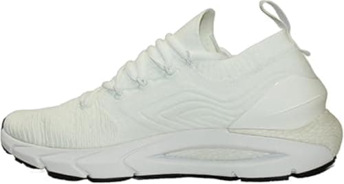 Image of Under Armour Men's HOVR Phantom 2 Inknt Road Running Shoe 3028035 (White/White 100, US Footwear Size System, Adult, Men, Numeric, Medium, 9)