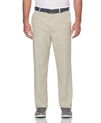 Image of Callaway Men's Pro Spin 3.0 Performance Golf Shorts with Active Waistband (Size 30-44 Big & Tall), Plaza Taupe, 38W x 32L