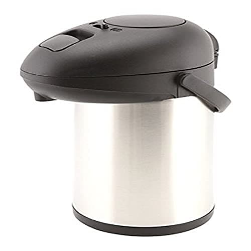 Image of Genware NEV-V7251 Vacuum Pump Pot, Stainless Steel, Unbreakable, 2.5 L