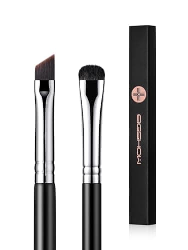 Image of Eyeliner Brush,EIGSHOW Eyeliner Brush & Eyeshadow Brush, Fine Angled PRO Precision Gel Eye Liner Makeup Brushes, High-End Small Eyeshadow Smudge Brushes for Cat Eye Precise Liner Eye Makeup(E835+E806)