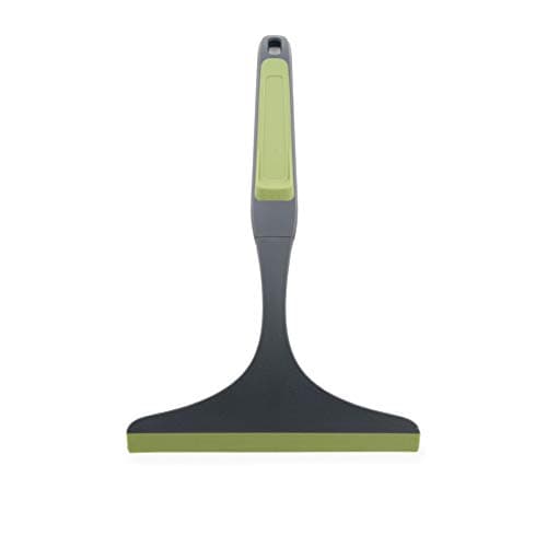 Image of CleanPEAK Soft Grip Wiper Blade Squeegee for Streak Free Windscreens, Showerscreens, Windows, Tiles, Bathrooms and Mirrors, Grey / Green