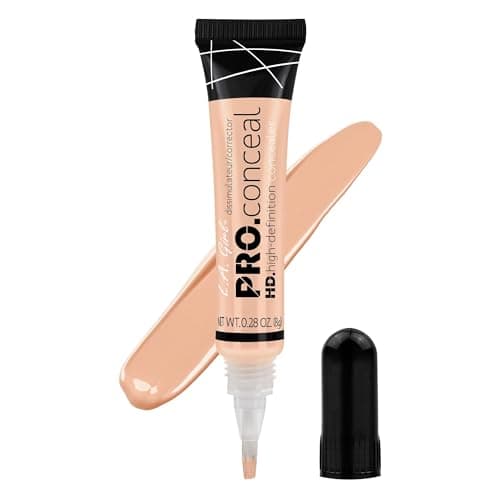 Image of L.A. Girl PRO.Conceal HD High Definition Concealer, Vanilla 8g - Creamy Blendable Formula for Flawless Coverage, Colour Correcting & Highlighting