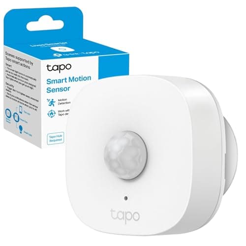 Image of Tapo T100 Smart Motion Sensor, Motion Detectors, Wide Range Detection, Instant Alerts, Hands-Free Motion-Activated Lighting, Energy Saving, Hub Required, Battery Included(Packaging may vary)