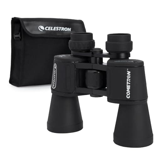 Image of Celestron 71198 Cometron 7x50 Porro Prism Binoculars, Black