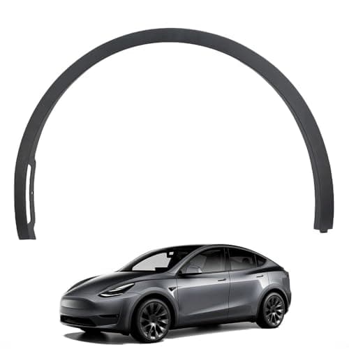 Image of Left Front Wheel Arch Molding for Tesla Model Y 2020 2021 2022 2023, Fender Flare Wheel Eyebrow Cover, 149418500B (Left)