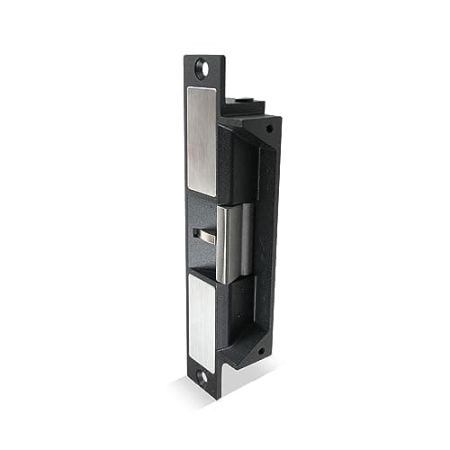 Image of GEM GK700 Monitored Reversible Electric Door Release, Electric Strike Lock, Fail Safe/Fail Secure 12-24V with Dual Monitored Lock Suitable for Metal or Wooden Door Frames