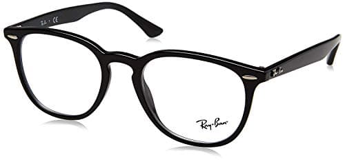 Image of Ray-Ban Unisex Adults’ 0RX 7159 2000 52 Optical Frames, Black