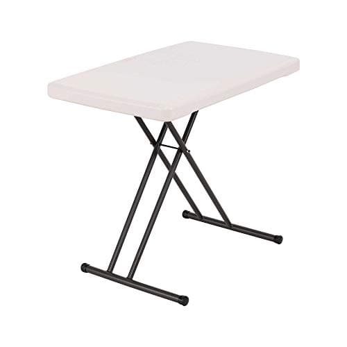 Image of LIFETIME 30-Inch Adjustable Height Personal Table, Almond