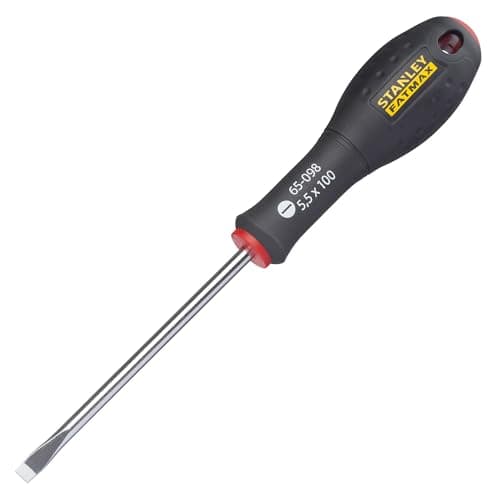 Image of Stanley 0-65-098 Fat Max Screwdriver Flared 5.5X100Mm-Black