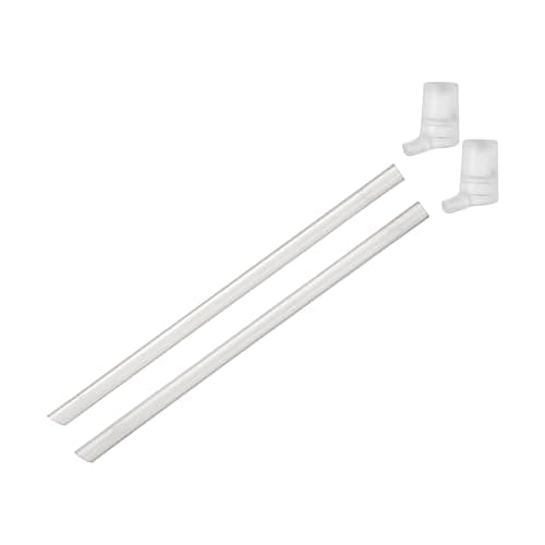 Image of Camelbak Eddy+ Bite Valves And Straw, Clear Bottle - 001 Black/Grey, N