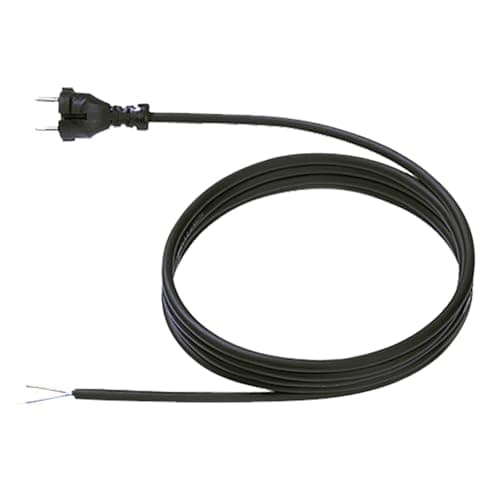 Image of Bachmann 246.185 Rubber Contour Power Cable with Connectors 3 m Black