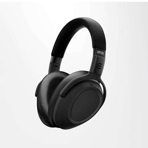 Image of EPOS ADAPT 660 USB-C Wireless Bluetooth Headset – Hybrid ANC, UC Certified, Noise Cancelling, 30h Battery, Dual Device Connection, Premium Stereo Sound, Comfortable Over-Ear Design, Black