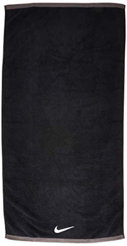 Image of Nike Fundamental Towel, Large, Black/White
