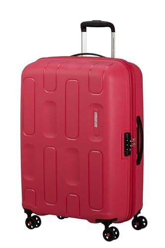 Image of American Tourister Ellipso - Hard Case 68 cm Medium Size - Trolley Case with 4 Wheels, TSA Lock, Lightweight - 64 L - Pink (Pink Flash)
