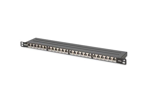 Image of DIGITUS CAT 6A, Class EA High Density Patch Panel, shielded